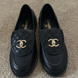 Chanel Loafers size 7.5 but a good for size 7